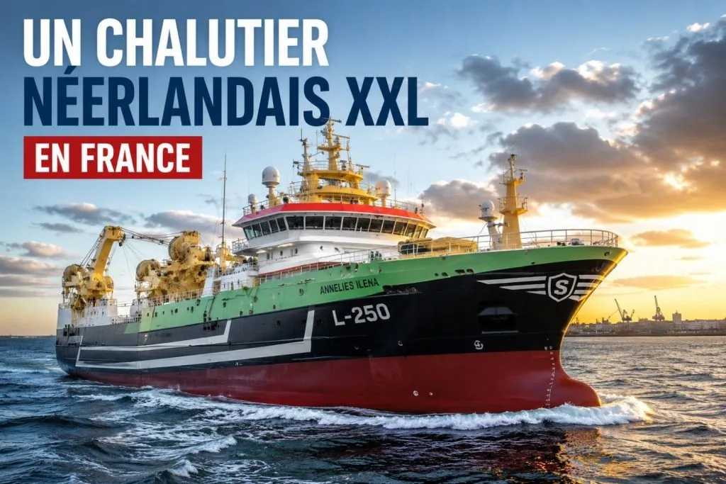 Un chalutier néerlandais XXL en France
