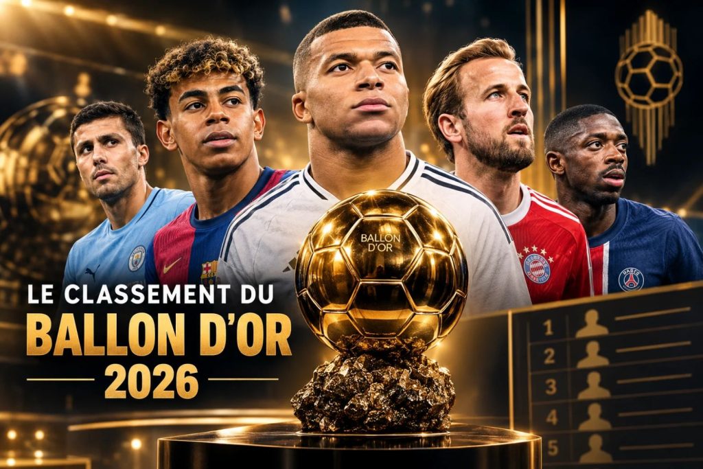 classement du Ballon d'Or 2026