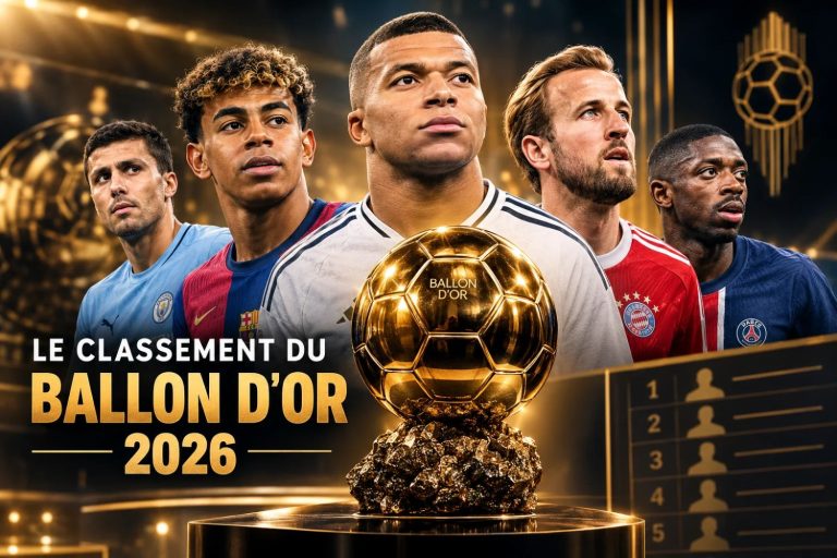 classement du Ballon d'Or 2026